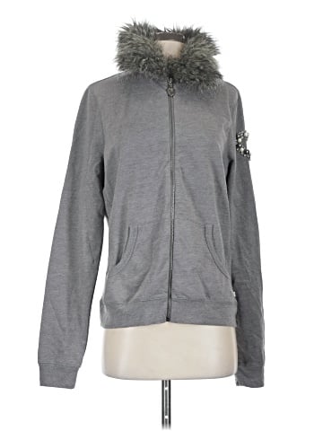 Twisted Heart Zip Up Hoodie (view 1)