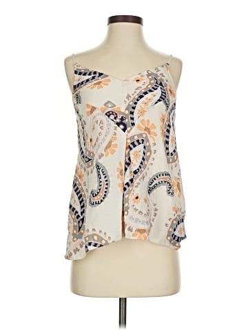 HD in Paris Sleeveless Silk Top (view 1)