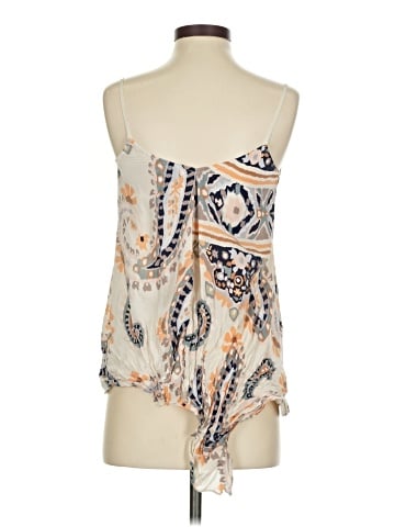 HD in Paris Sleeveless Silk Top (view 2)