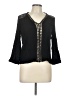 Fate Black 3/4 Sleeve Blouse Size L - photo 1