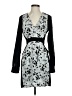 BCBGMAXAZRIA 100% Polyester Graphic Gray Cocktail Dress Size 0 - photo 1