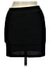 Forever 21 100% Polyester Solid Black Casual Skirt Size M - photo 2