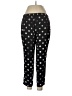 Alfani Polka Dots Black Active Pants Size 12 - photo 2