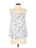 Miss Sparkling 100% Polyester White Sleeveless Top Size S - photo 1