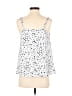 Miss Sparkling 100% Polyester White Sleeveless Top Size S - photo 2