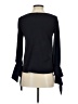 Ann Taylor Black Long Sleeve Blouse Size XS - photo 2