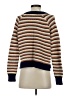 Madewell 100% Cotton Stripes Brown Pullover Sweater Size XS - photo 2