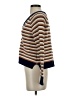 Madewell 100% Cotton Stripes Brown Pullover Sweater Size XS - photo 5