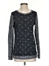 12pm by Mon Ami Polka Dots Gray Blue Pullover Sweater Size XXS (estimated) - photo 1