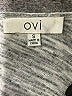 OVI Gray Long Sleeve Top Size S - photo 7