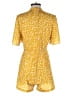 Boohoo Polka Dots Yellow Romper Size 6 - photo 2