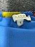 Laura 100% Polyester Tropical Blue Cocktail Dress Size 8 - photo 9