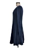 Max Studio Solid Blue Casual Dress Size M - photo 5