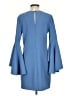 Milly Solid Blue Cocktail Dress Size 4 - photo 2