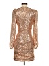 Maje 100% Polyester Gold Cocktail Dress Size EU (FR) 36 / US 4 - photo 2