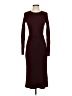 Express Burgundy Casual Dress Size XS - photo 1