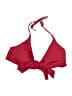 Shekini Solid Red Swimsuit Top Size M - photo 1