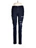 FRAME Denim Solid Blue Jeans Size 30 waist - photo 1