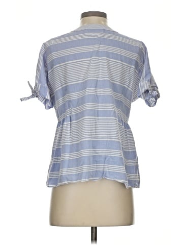 Waverly Grey Short Sleeve Blouse (view 2)