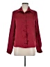 Unbranded 100% Polyester Burgundy Long Sleeve Blouse Size M - photo 1