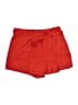 Old Navy 100% Rayon Solid Red Shorts Size M - photo 1
