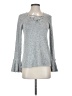 B.wear Gray Long Sleeve Top Size S - photo 1