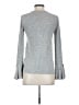 B.wear Gray Long Sleeve Top Size S - photo 2