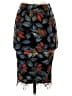 Astr Print Black Casual Skirt Size XS - photo 1