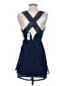 Cals 100% Polyester Solid Blue Cocktail Dress Size S - photo 2