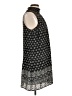 Speechless 100% Polyester Paisley Black Casual Dress Size L - photo 4