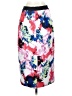 Milly Print Multi Color Blue Casual Skirt Size S - photo 2