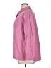 Nine West Houndstooth Pink Long Sleeve Button-Down Shirt Size XL - photo 5
