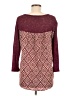 Charming Charlie 100% Polyester Burgundy Pullover Sweater Size M - photo 2