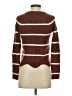 Pinque Stripes Brown Pullover Sweater Size XS - photo 2