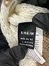 Shein 100% Acrylic Stripes Ivory Pullover Sweater Size L - photo 7