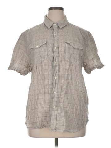 True Grit Short Sleeve Button-Down Shirt (view 1)