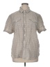 True Grit 100% Cotton Gray Short Sleeve Button-Down Shirt Size XL - photo 1