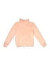 Old Navy 100% Polyester Pink Zip Up Hoodie Size 8 - photo 1