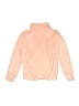 Old Navy 100% Polyester Pink Zip Up Hoodie Size 8 - photo 2