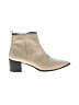 Everlane 100% Leather Ivory Ankle Boots Size 11 - photo 1