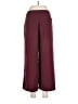 Halogen Solid Burgundy Casual Pants Size 6 - photo 2