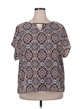 Emery Rose Short Sleeve Blouse