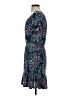 Unbranded Print Blue Teal Casual Dress Size S - photo 5