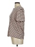 Splendid Stripes Brown Pink Short Sleeve Henley Size M - photo 5