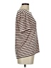 Splendid Stripes Brown Pink Short Sleeve Henley Size M - photo 4