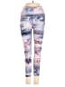 Lululemon Athletica Print Purple Blue Active Pants Size 4 - photo 1