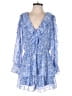 Zara 100% Polyester Blue Romper Size S - photo 1