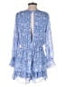 Zara 100% Polyester Blue Romper Size S - photo 2