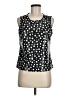 Laura Ashley Black Sleeveless Blouse Size M (petite) - photo 1