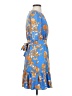Cynthia Steffe 100% Polyester Print Blue Casual Dress Size 0 - photo 4